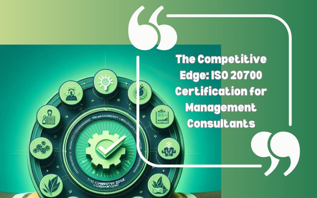 ISO 20700 Training for Management Consultants
