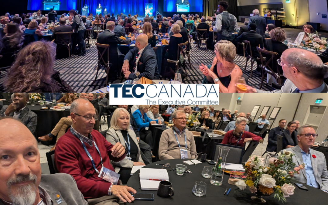 TEC Canada Chairs gathered at the National Chair Convention, representing learning, connection, and leadership development.