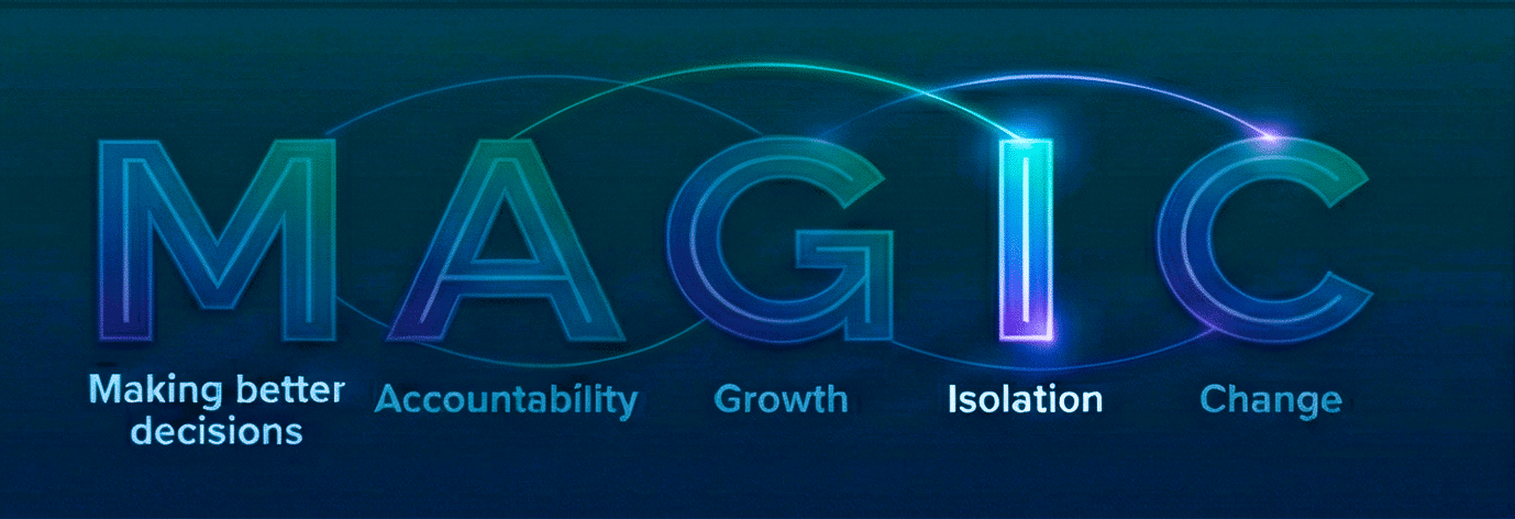 A leader seated at a table with trusted peers, symbolizing the removal of isolation through confidential peer advisory support.