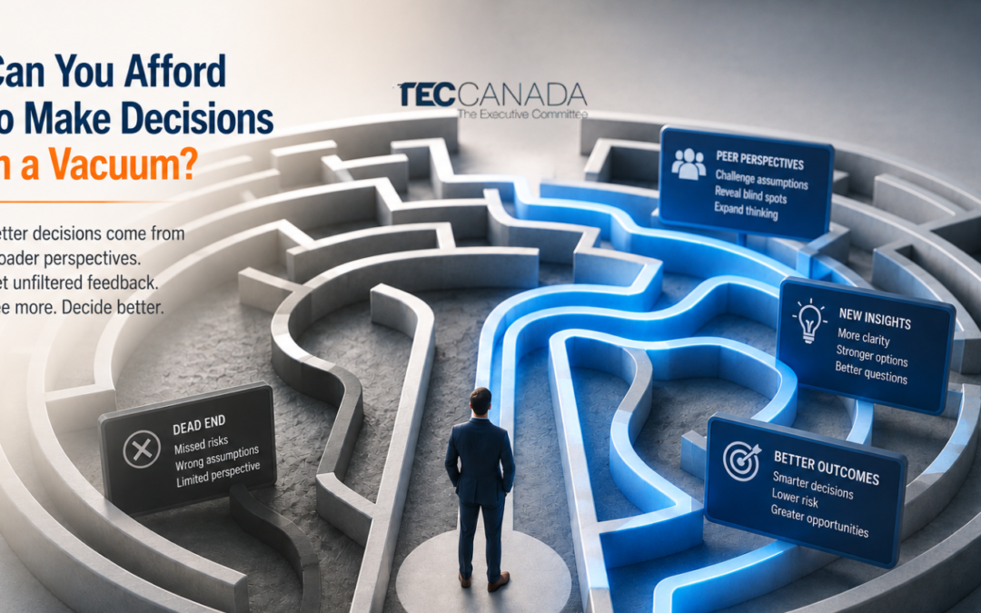 Can You Afford to Make Decisions in a Vacuum?